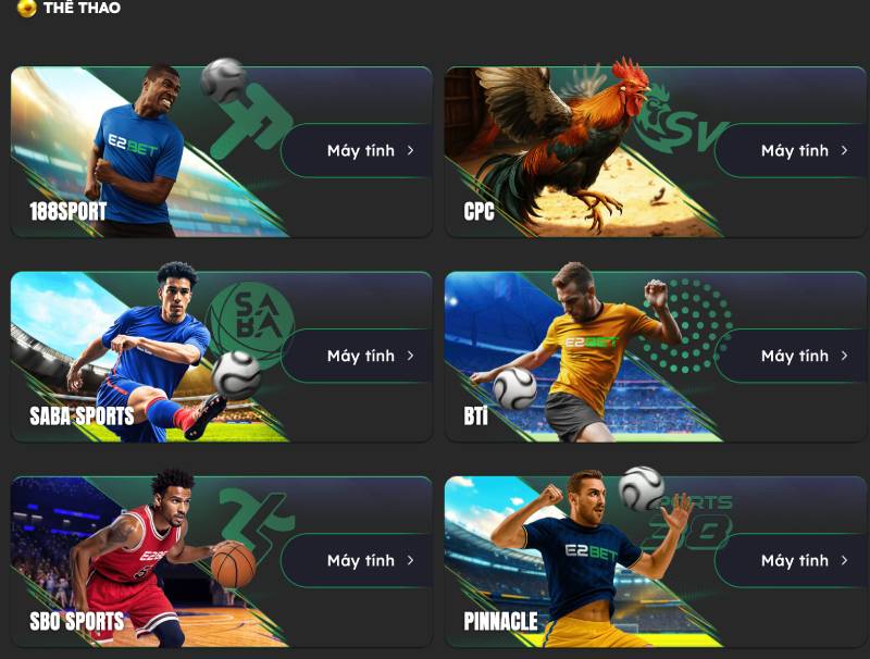 Ca cuoc the thao e2bet