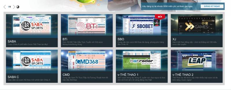 Cá cược thể thao tại W88