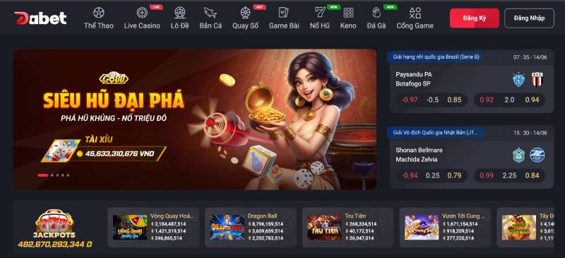 Giao diện hiện đại, dễ sử dụng cho mọi người chơi