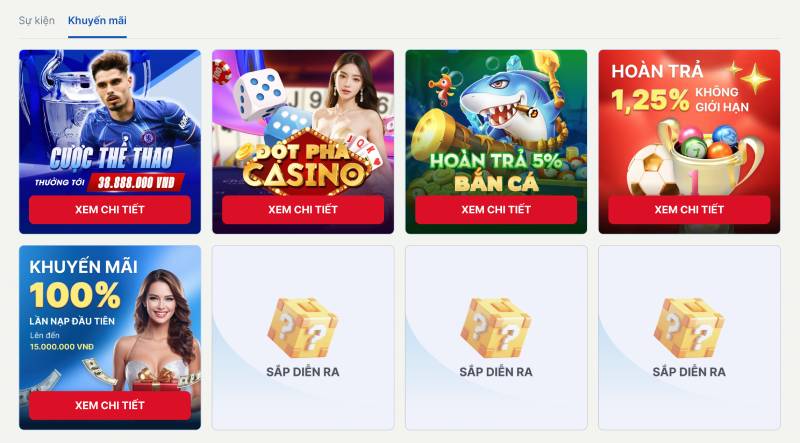 Khuyến mãi và ưu đãi tại Sin88