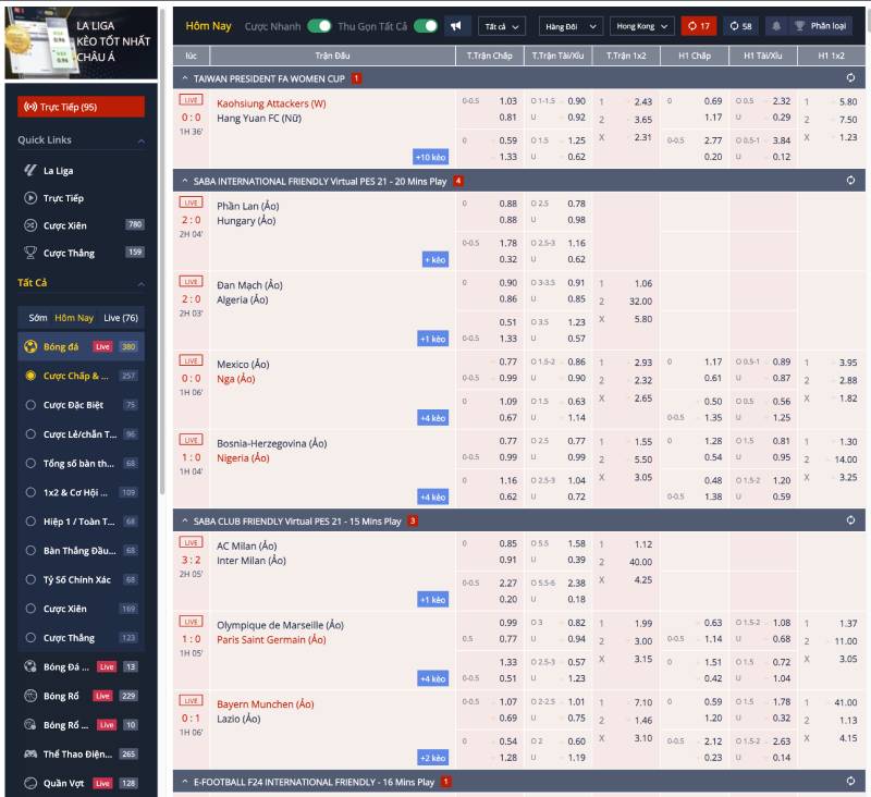 M88 có gì nổi bật khi bạn chơi cược thể thao?