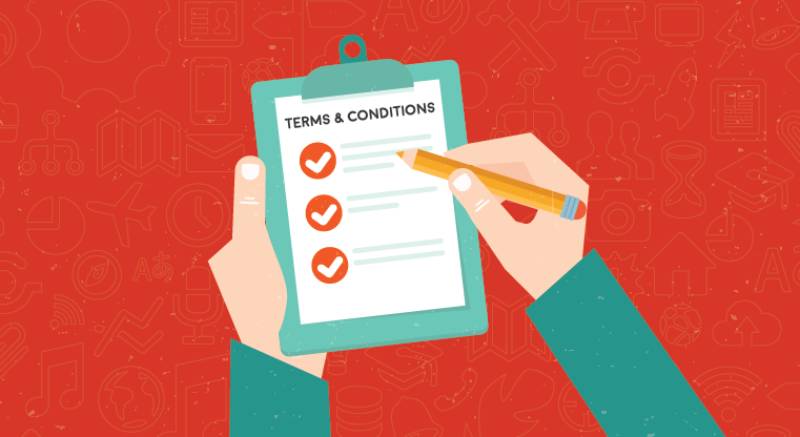 Thay đổi điều khoản & điều kiện