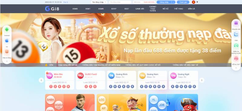 Thông tin tổng quan về nhà cái Gi8